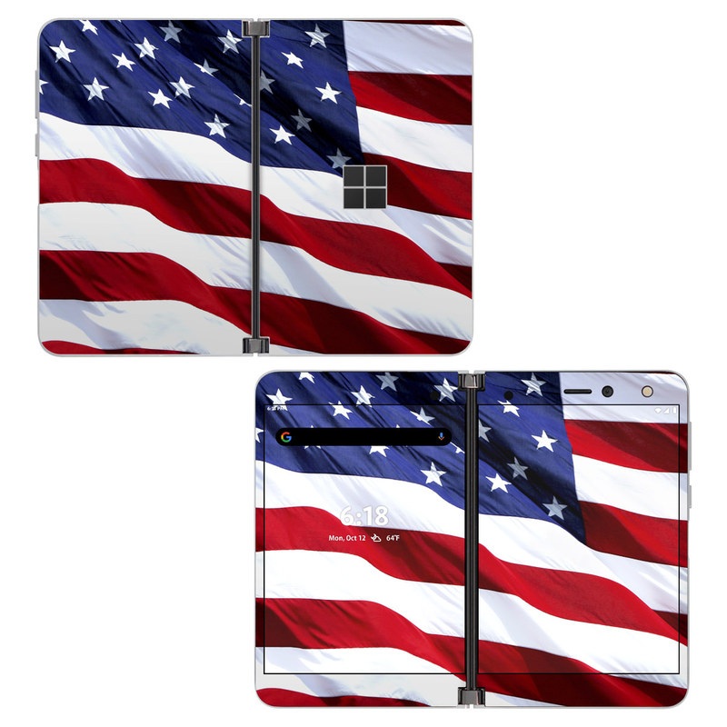 Skin decal dán Surface Duo mẫu Patriotic