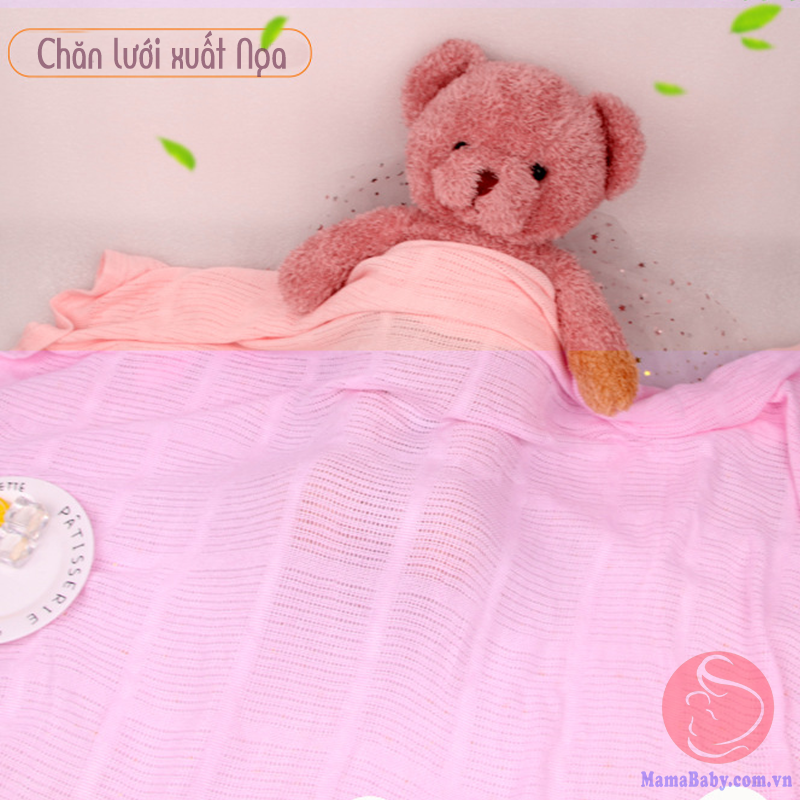 [HCM]Chăn lưới cotton chống ngạt xuất Nga