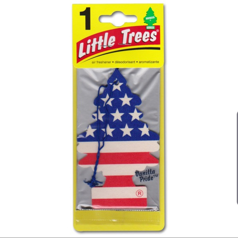 Lá thơm hình cây thông Little Trees khử mùi ôtô nhà cửa