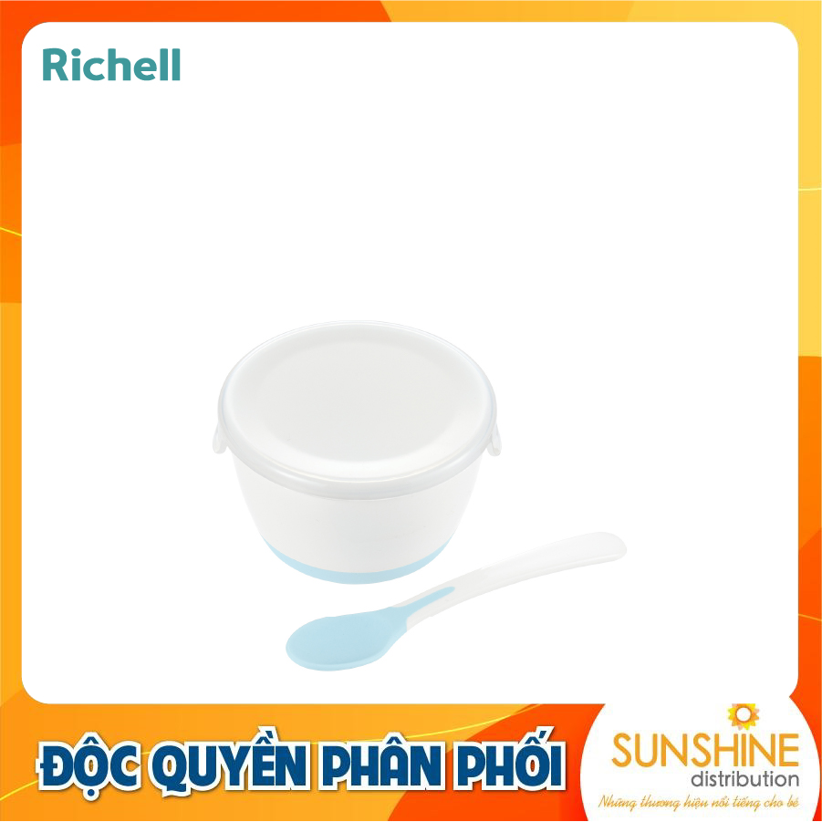 BỘ CHÉN ĂN DẶM T.L.I RICHELL (KÈM NẮP VÀ MUỖNG)