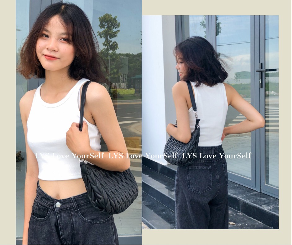 Áo ba lỗ sát nách croptop