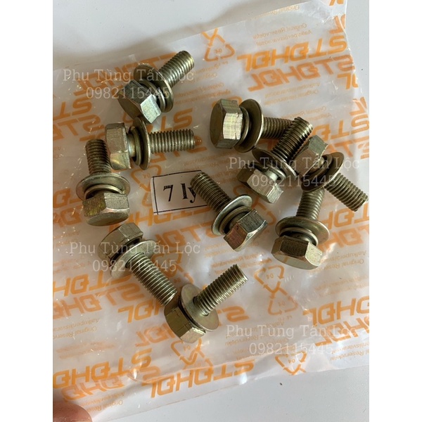Ốc nắp đầu dao máy cắt cỏ các loại
