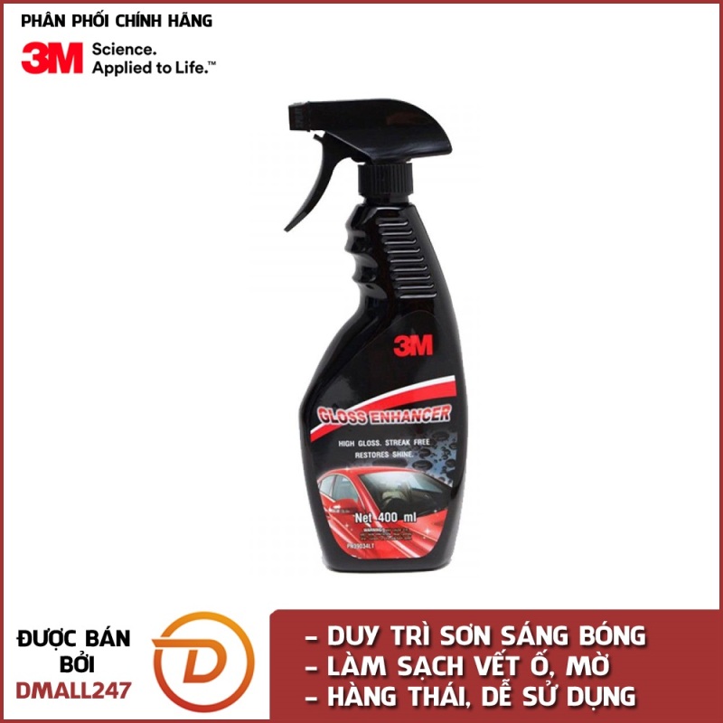 Chai xịt tăng độ bóng sơn ô tô 3M 39034LT (Hàng Thái)