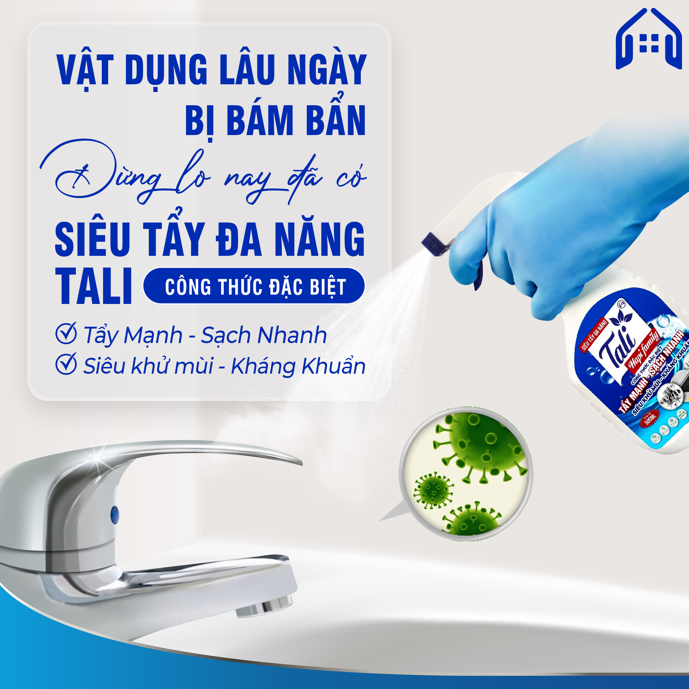 SIÊU TẨY ĐA NĂNG TALI HAPI FAMILY