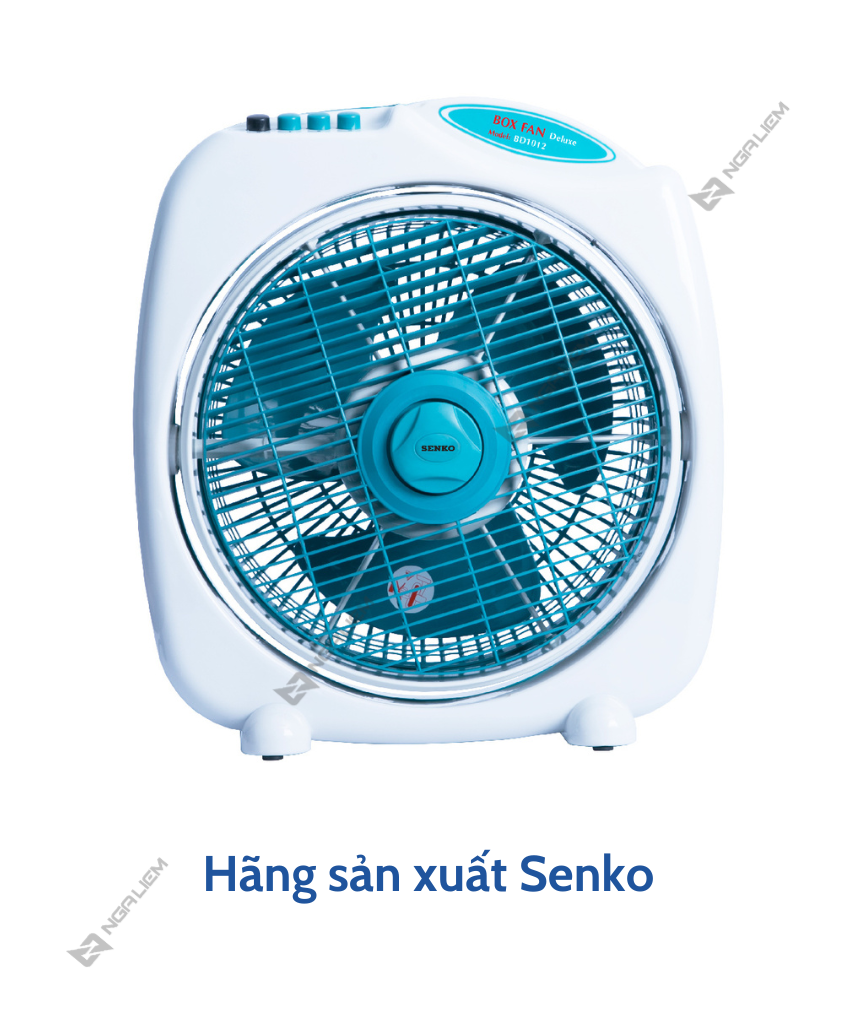 Quạt Bàn Đảo 4 Tấc BD1410 Senko (Quạt Hộp) (Chuyển Hướng Điện)