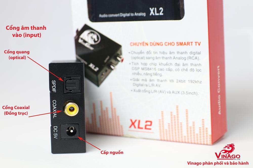 [HCM]OPTICAL XL2 - Bộ chuyển đổi tín hiệu âm thanh TV optical