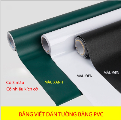 Decal Bảng Xanh Lá viết bằng phấn ( cắt theo mét ) nhiều size