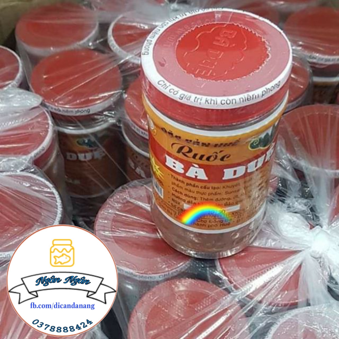 [HCM]Mắm ruốc Bà Duệ hủ 400g