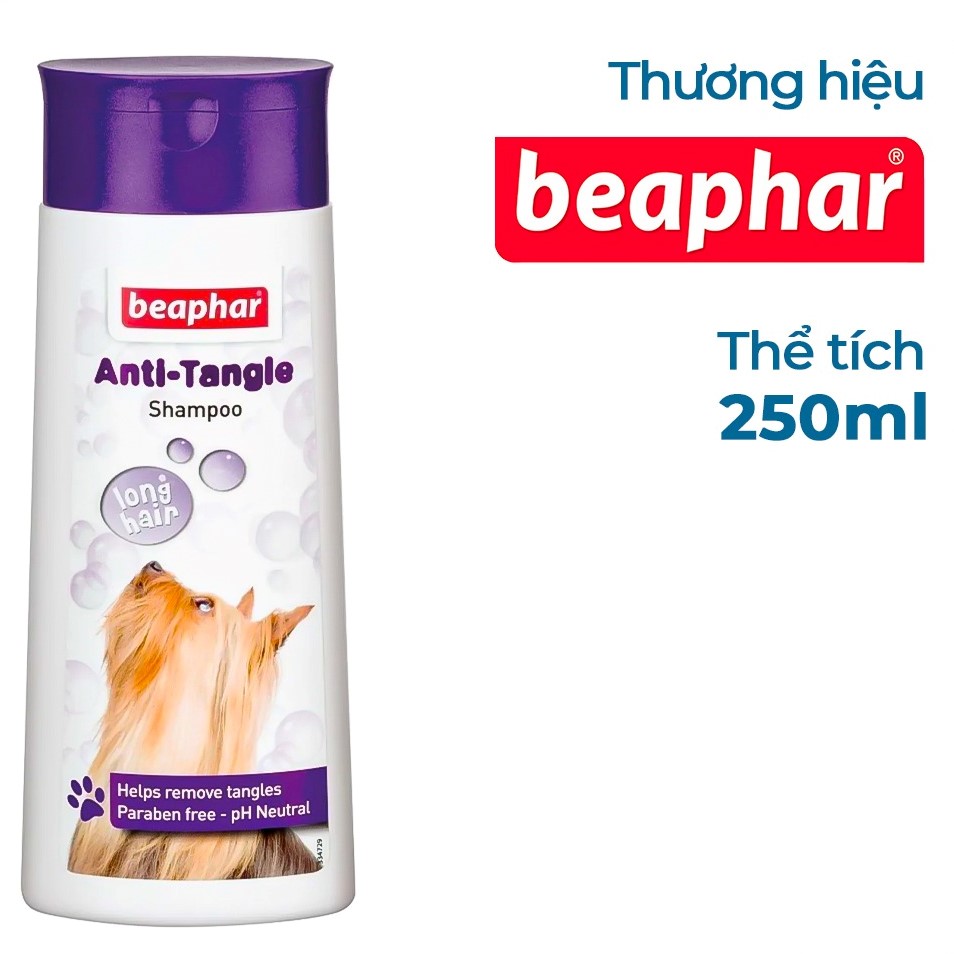 Sữa Tắm Cho Chó Mèo Cao Cấp Beaphar 250ml (Hà Lan) - [Nông Trại Thú Cưng]