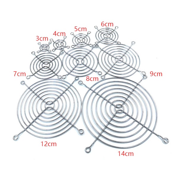 Quạt Tản Nhiệt 12V - 24v, Hàng Mới 100% Quạt Làm Mát Mini Siêu Êm Cho Nguồn, Mạch Điện, Case DIY