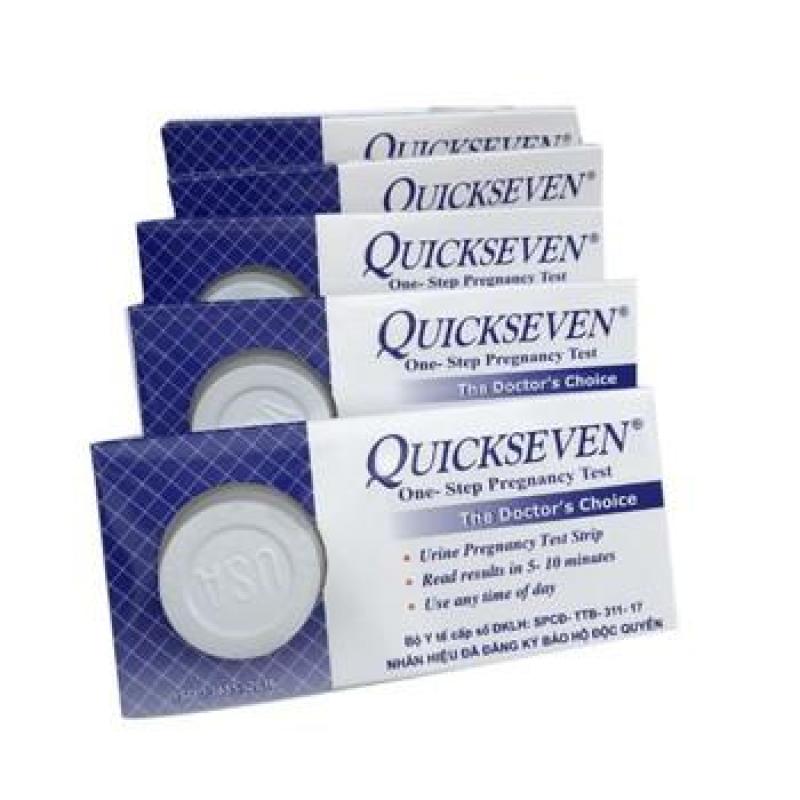 Que thử thai QuickSeven (combo 5 test) nhập khẩu