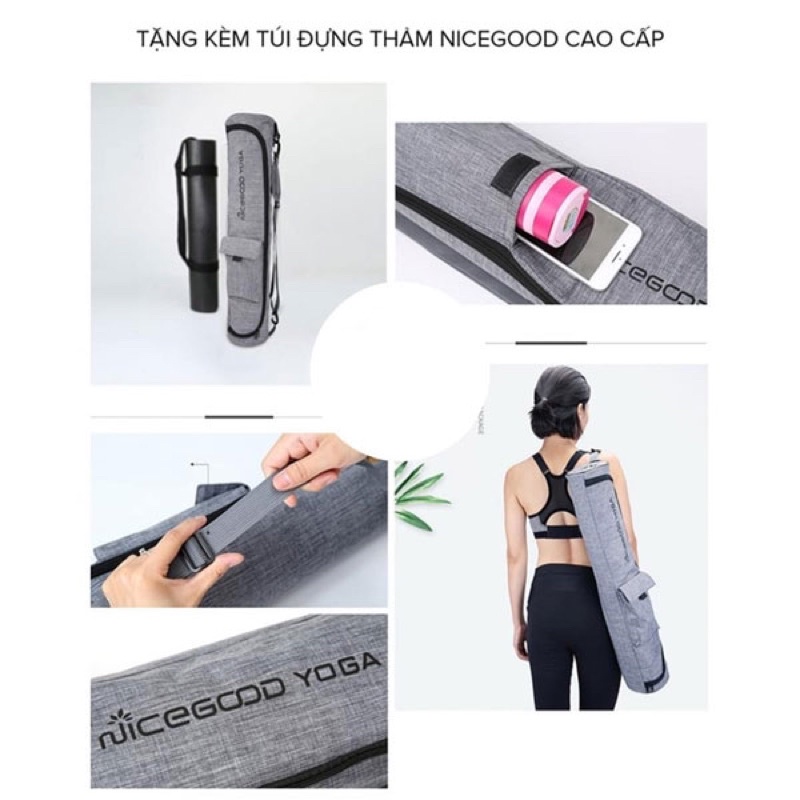 THẢM YOGA CAO SU NON NICEGOOD
