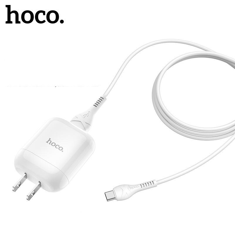 Bộ sạc Hoco HK2 Type-C hỗ trợ dòng lên đến 3.4A tự động điều chỉnh điện áp cho phù hợp với các thiết bị