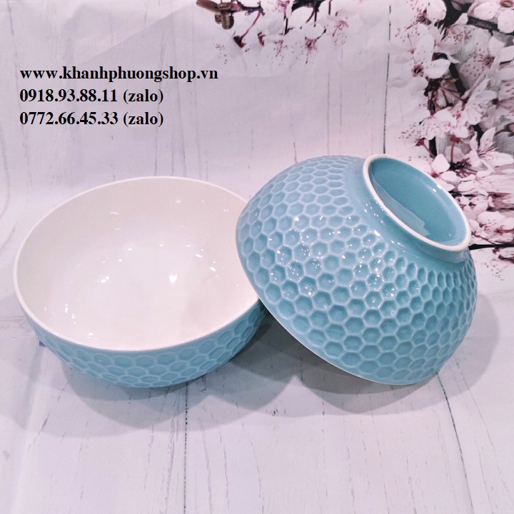 tô sứ ăn cơm 18cm - tô sứ ăn bún phở 18cm