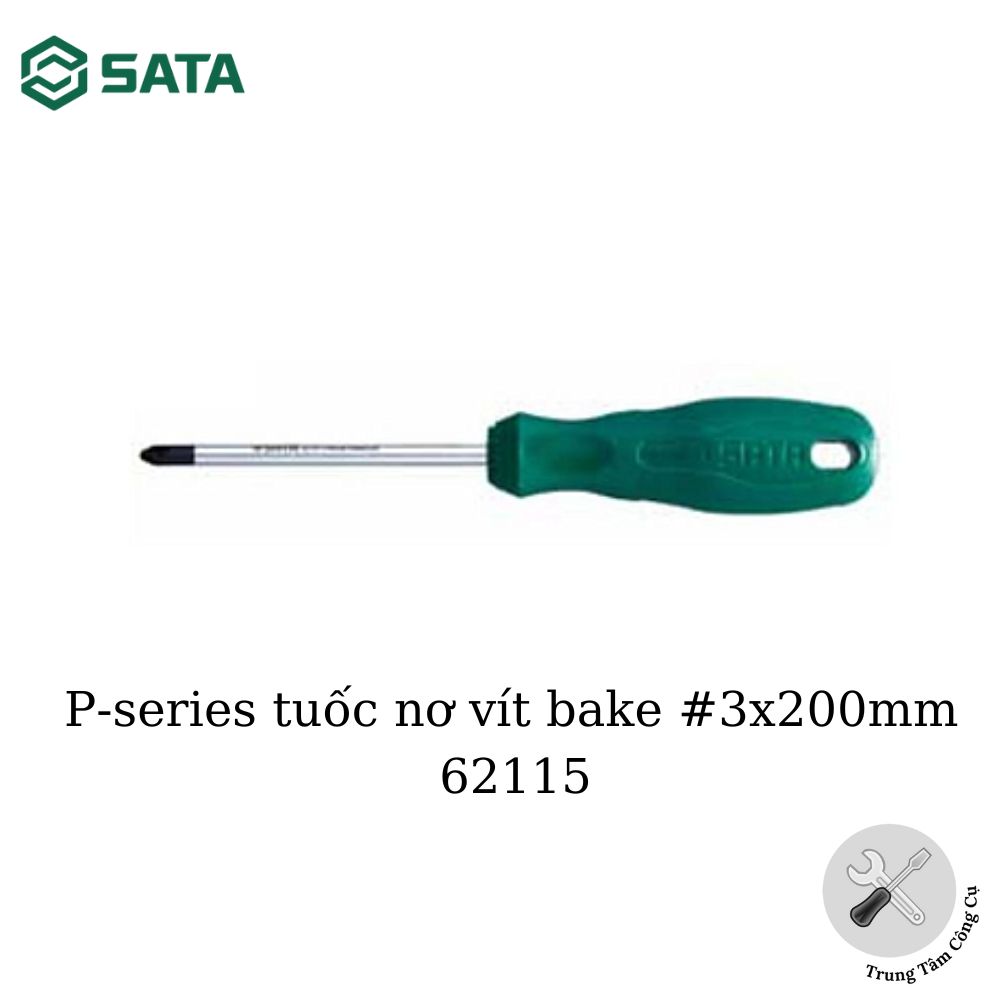 Tuốt nơ vít bake #3x200mm SATA 62115