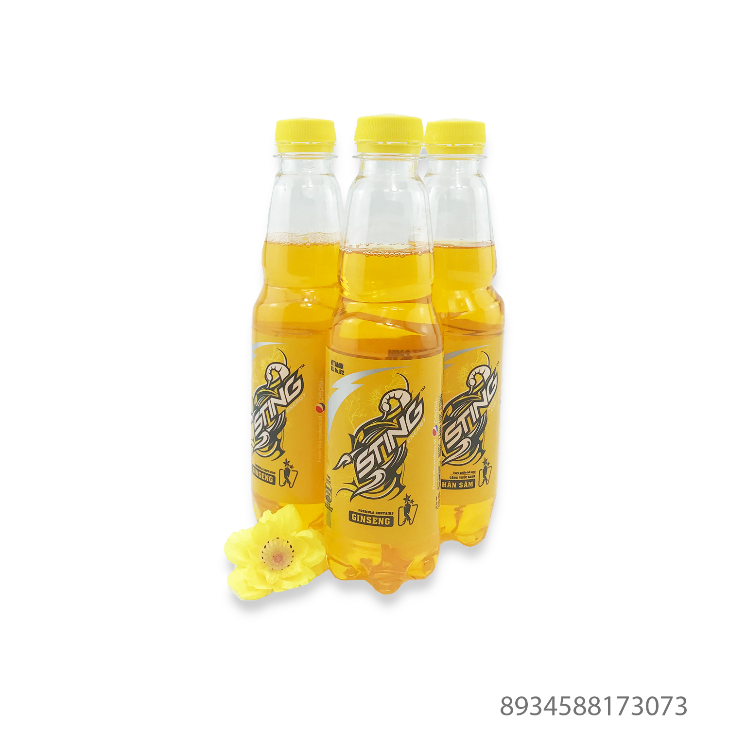 Lốc 6 Chai Nước Tăng Lực Sting Vàng 330ml