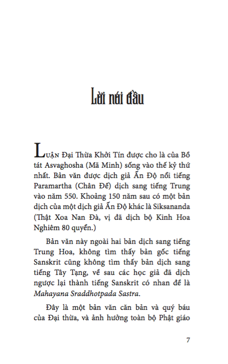 Sách Thực Hành Theo Luận Đại Thừa Khởi Tín