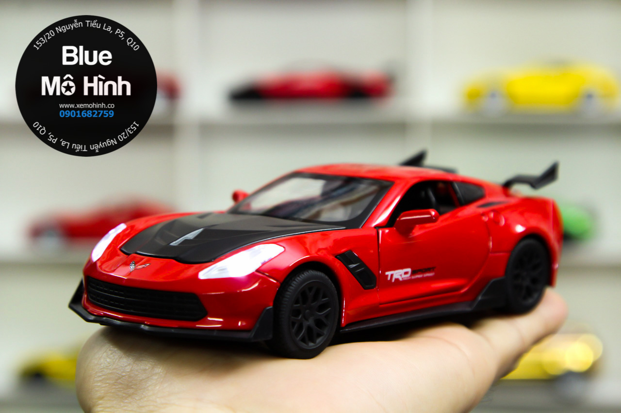 Blue mô hình | Xe mô hình Chevrolet Corvette 1:32