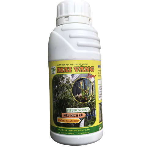 Bộ đôi siêu kích rễ bung đọt mai vàng chai 500ml