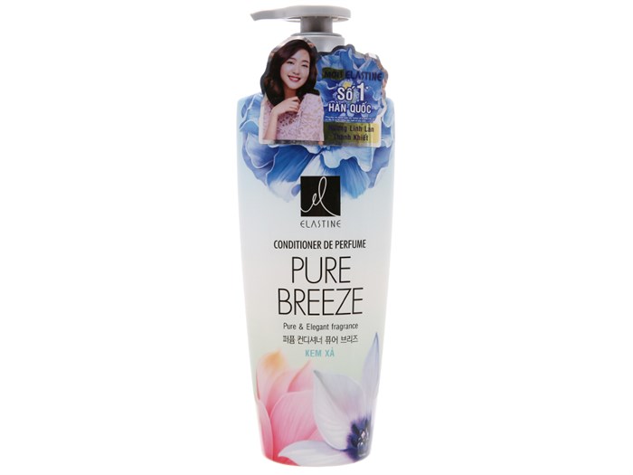 [HCM]Dầu Xả Elastine Pure Breeze 600g