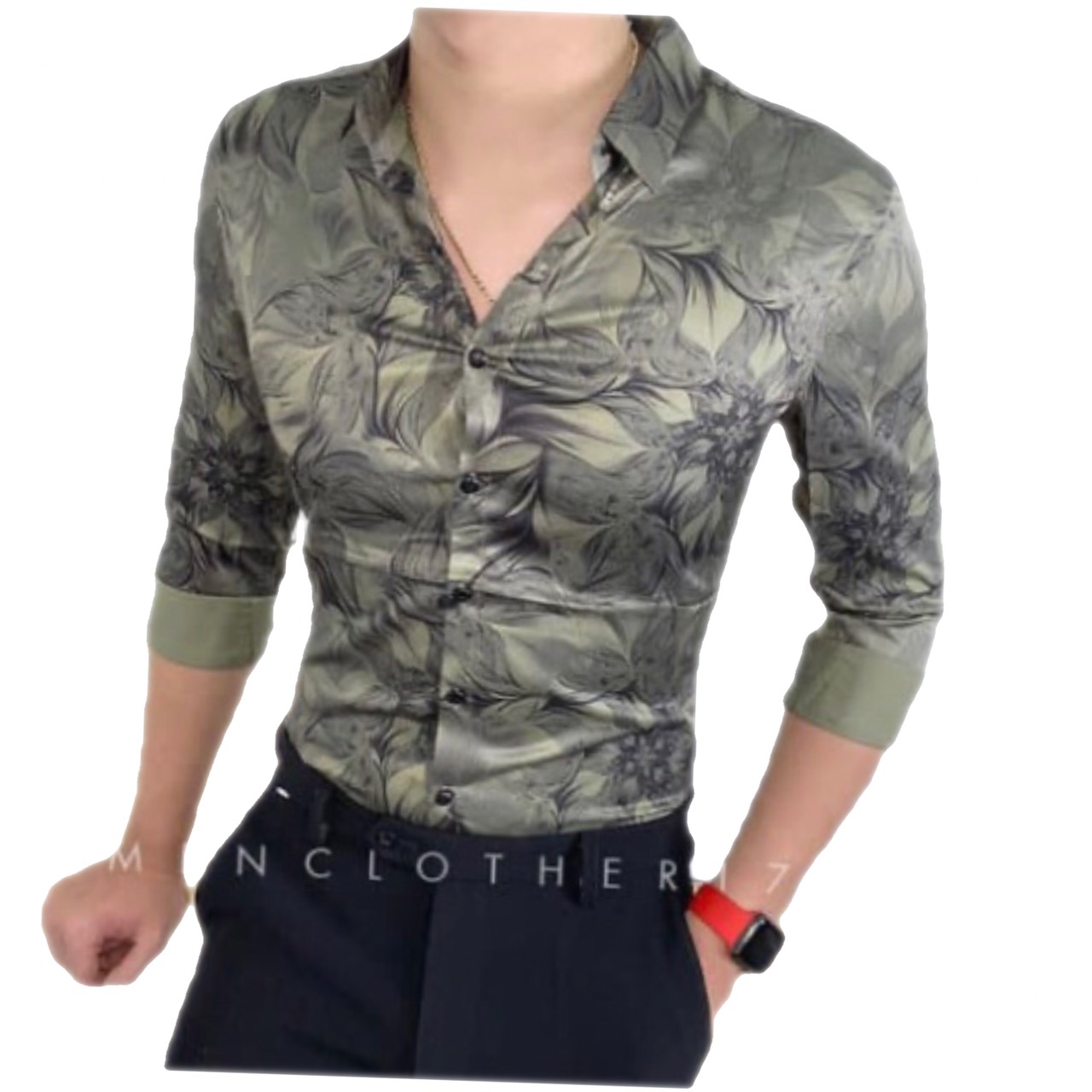 Aó sơmi NAM LỤA KATE (kg nhăn kg nhầu ) đang hot