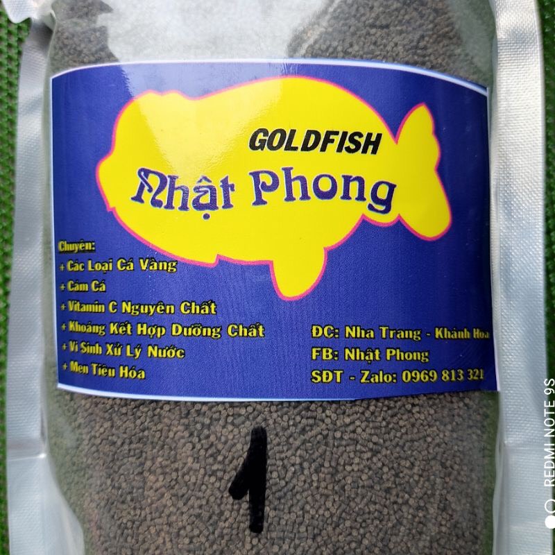 Thức ăn cá cảnh, cá chép phụng chép sư sử, Koi, cá cảnh, cá vàng (Bao 1kg)