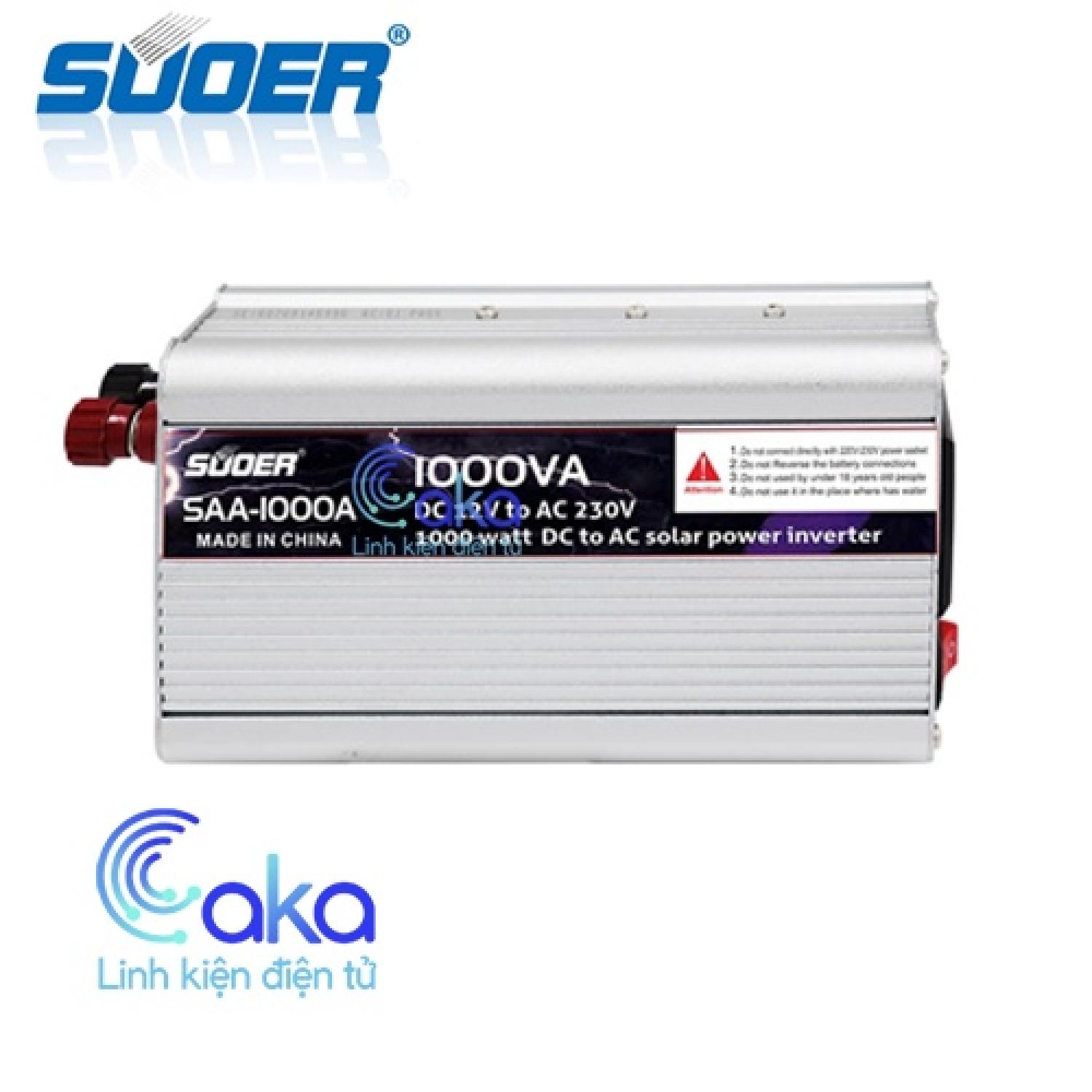 Suoer bộ đổi điện 12v sang 220v 500w 1000w solar power inverter chuyên dụng