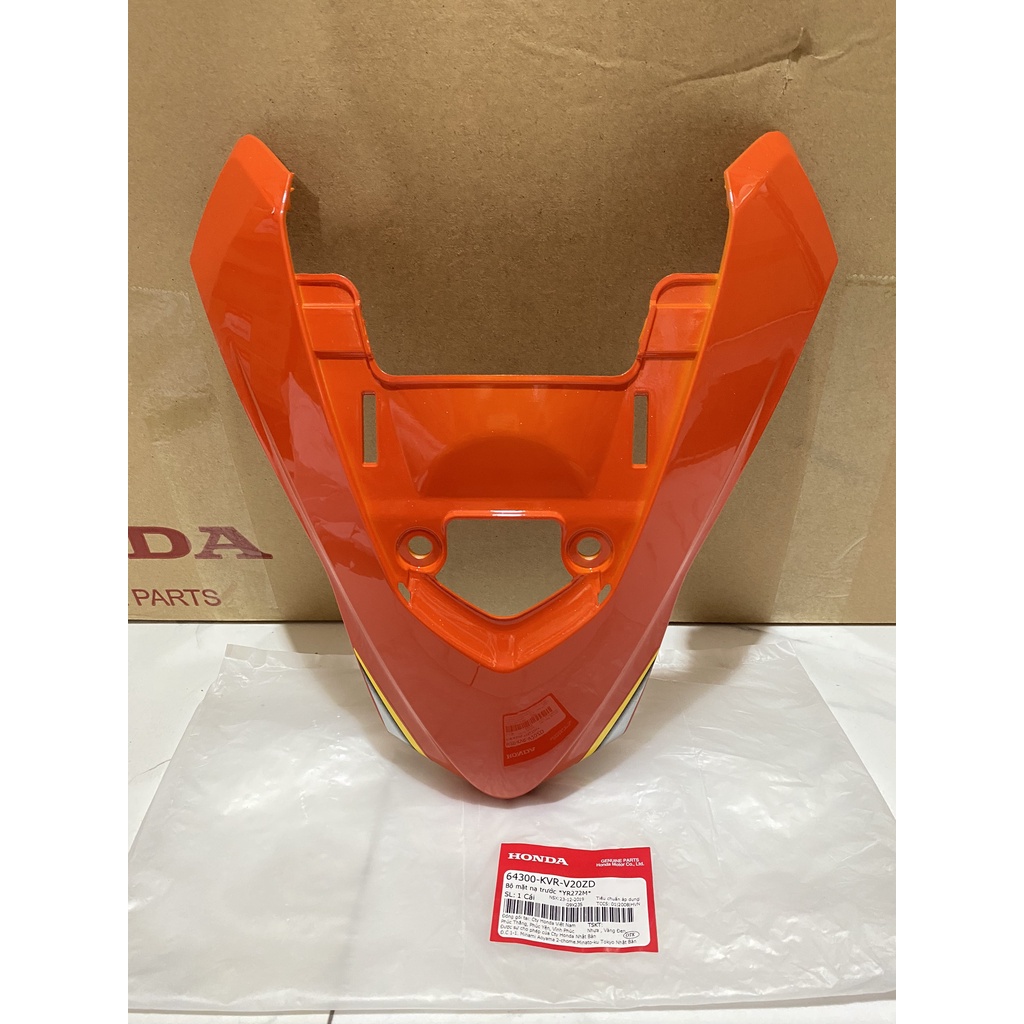 Mặt nạ trước wave rs 100 đời mặt nạ 2 tầng năm 2007 màu cam