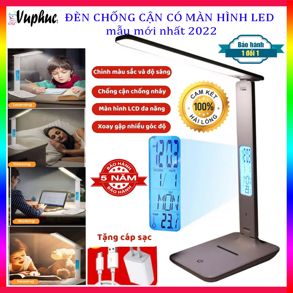 Đèn Led Bàn Học Thông Minh, Chống Cận Wilit U13AQ, Nhập Đức, Đèn Học Để Bàn Có Sạc Không Dây Bảo Vệ Mắt Với 3 Chế Độ Ánh Sáng Tùy Chỉnh,Đèn học thông minh - Đèn học chống cận - Đèn học chống cận - Đèn bàn đọc sách - Đèn bàn học - Đèn bàn led chống cận -