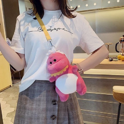 Túi khủng long siêu đáng yêu, túi đeo chéo nữ độc đáo