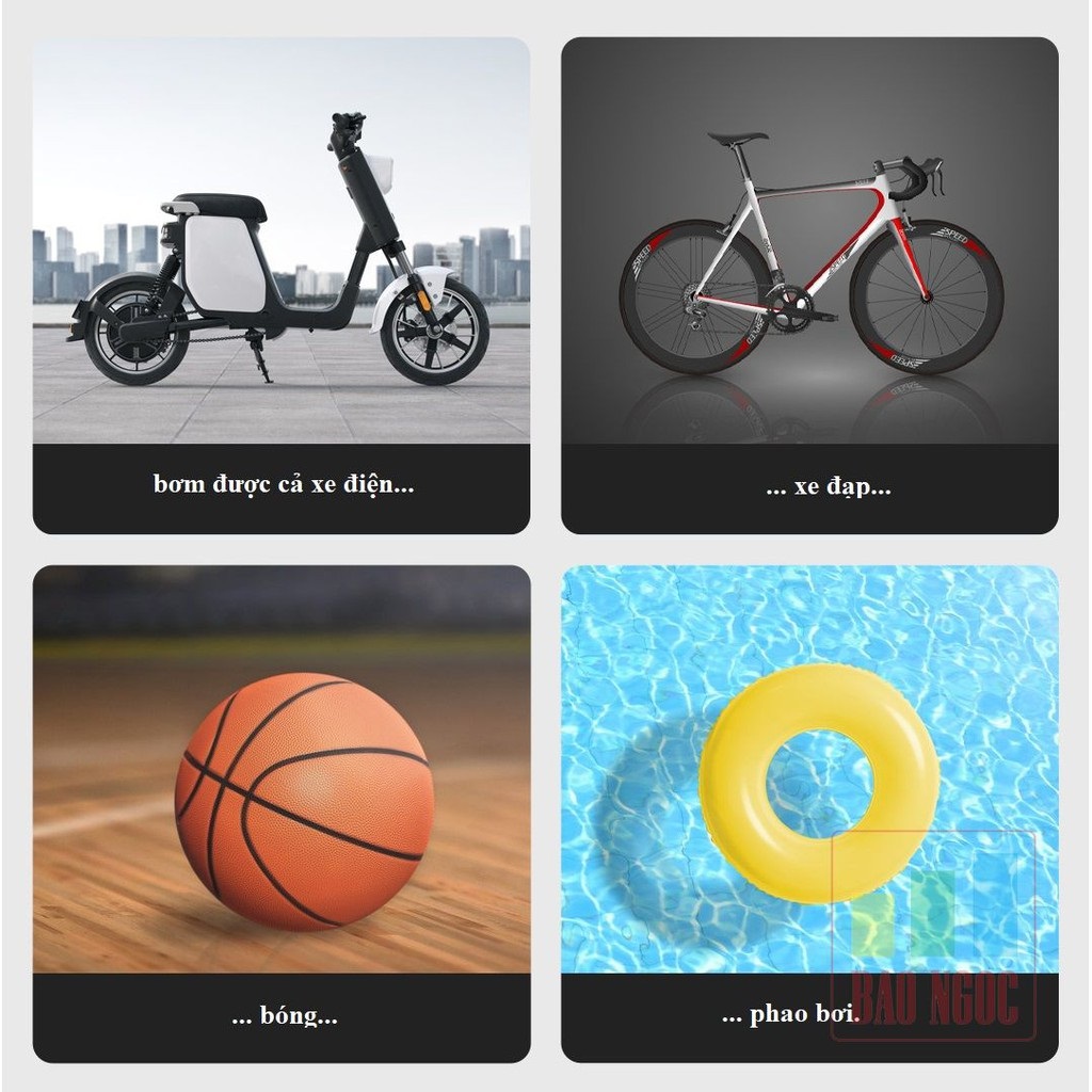 Bơm lốp ô tô tự động Xiaomi 70mai Midrive TP03