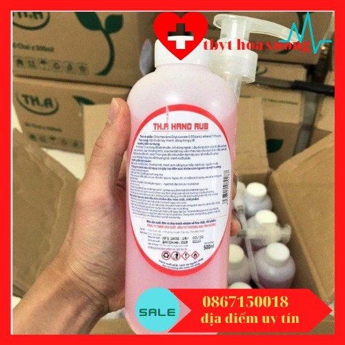 Dung dịch sát khuẩn tay nhanh TH.A Hand Rub 1 lít