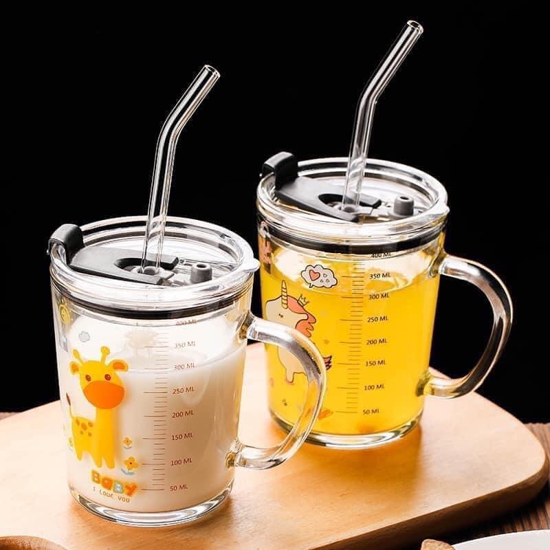 Cup glass drinking water split bar convenient