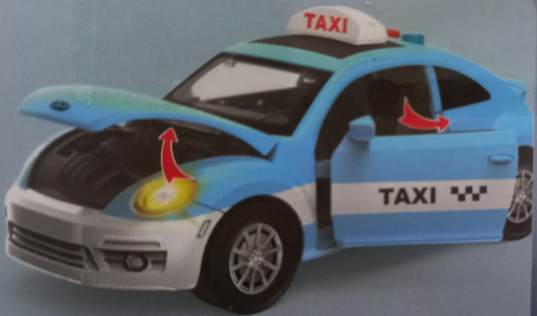 ĐỒ CHƠI MÔ HÌNH XE TAXI TỈ LỆ 1:16