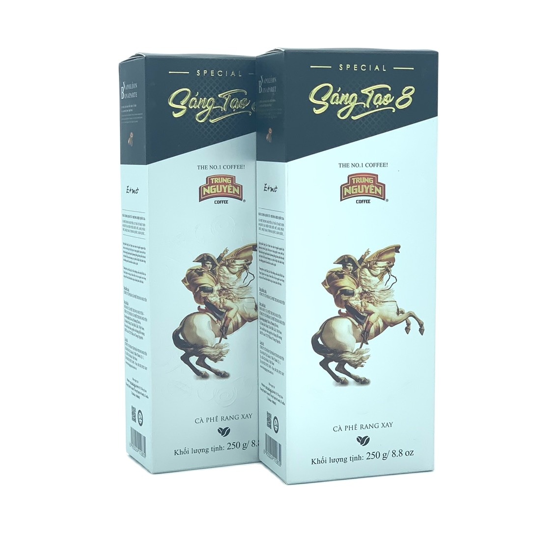 Cà phê Sáng Tạo 8 Trung Nguyên - Cà phê Bột Pha Phin( Hộp 250gam)