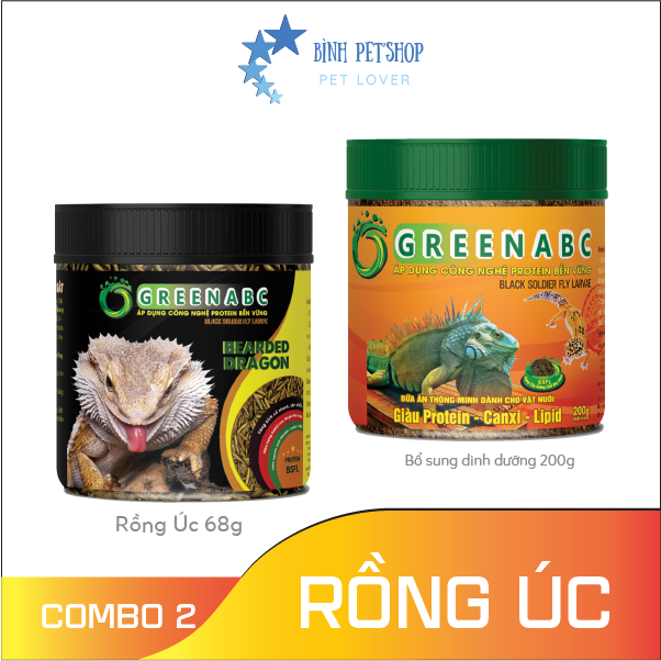 Thức ăn cho Rồng Úc, Rồng Râu (Bearded Dragon)