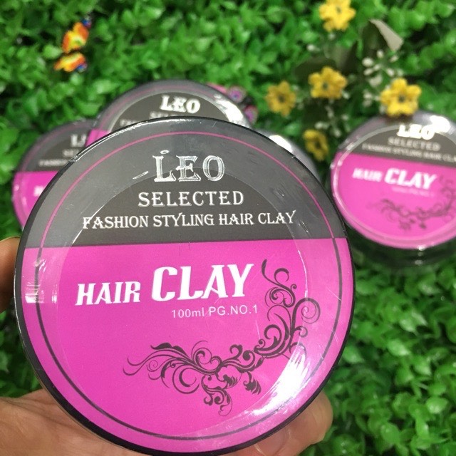 SÁP VUỐT TÓC TẠO KIỂU GIỮ NẾP LÂU DÀI LEO HAIR CLAY 100ml
