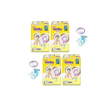 Bịch Tả Dán Unidry Cực Đại Size S48 - M42 - L38 - XL34 Miếng