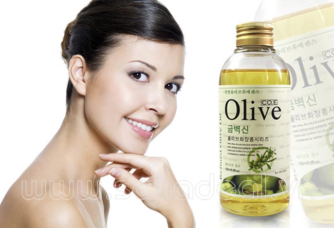Tinh Dầu Massage Olive Nguyên Chất  Dưỡng Da Mặt Và Tay dưỡng ẩm tự nhiên và chống lại quá trình oxy hóa gây lão hóa da đặc biệt đối với da khô