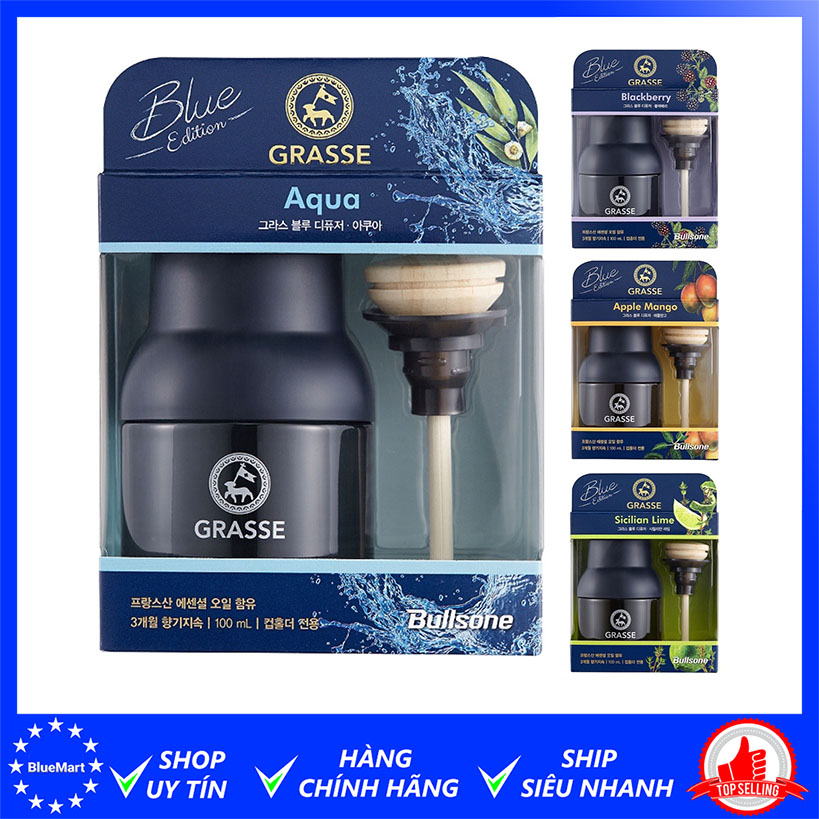 Nước hoa ôtô Grasse Blue Bullsone Hàn Quốc