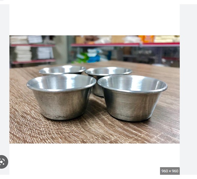 Ly cup nhôm 5.5cm / 6cm / 7cm (10 cái)