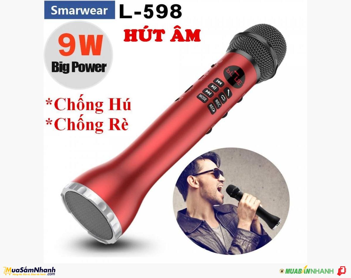 Mic hát karaoke bluetooth L-598