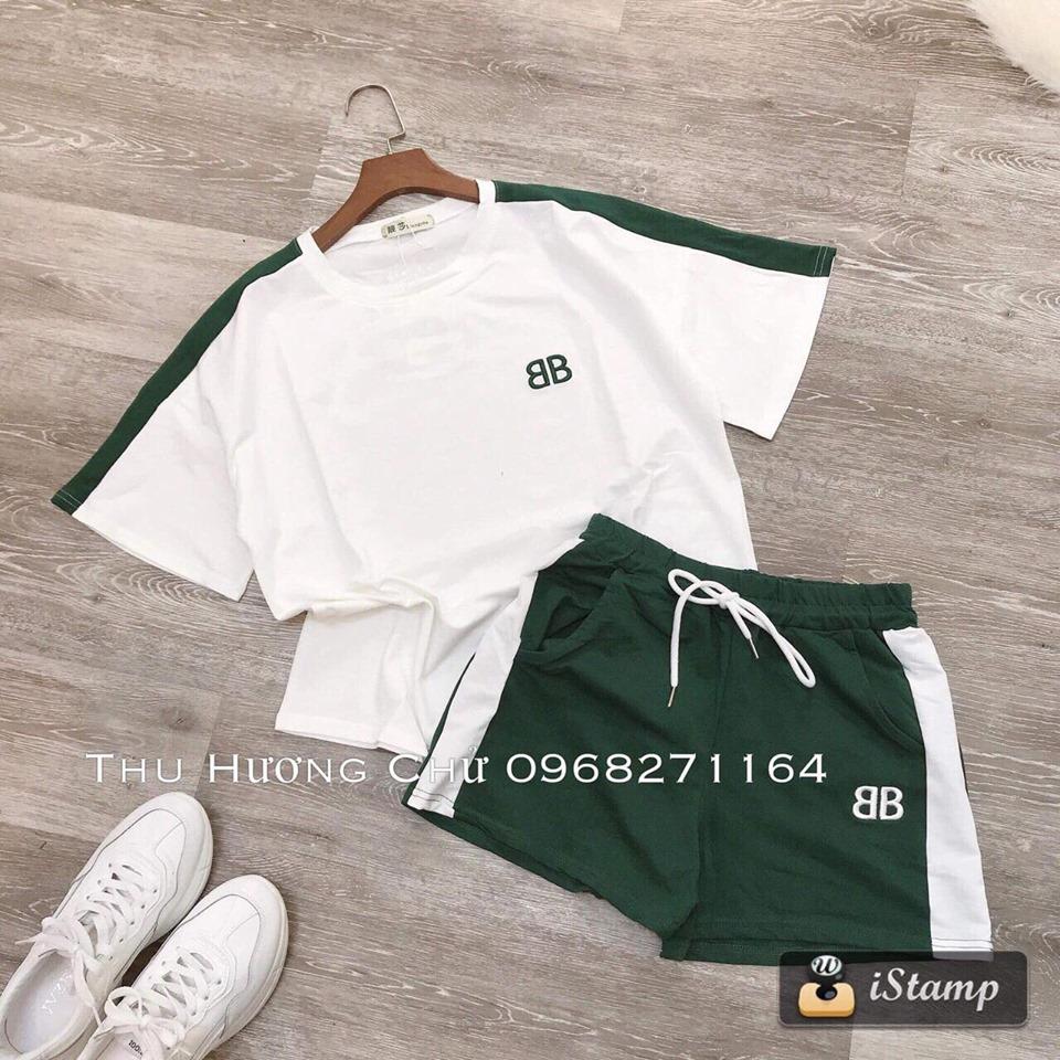 Bộ Quần Aó Cộc Nữ mùa hè phong cách hàn quốc