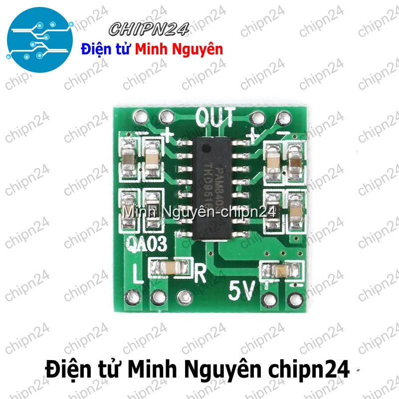 [1 cái] (N1) Mạch âm thanh PAM8403 - HH000068
