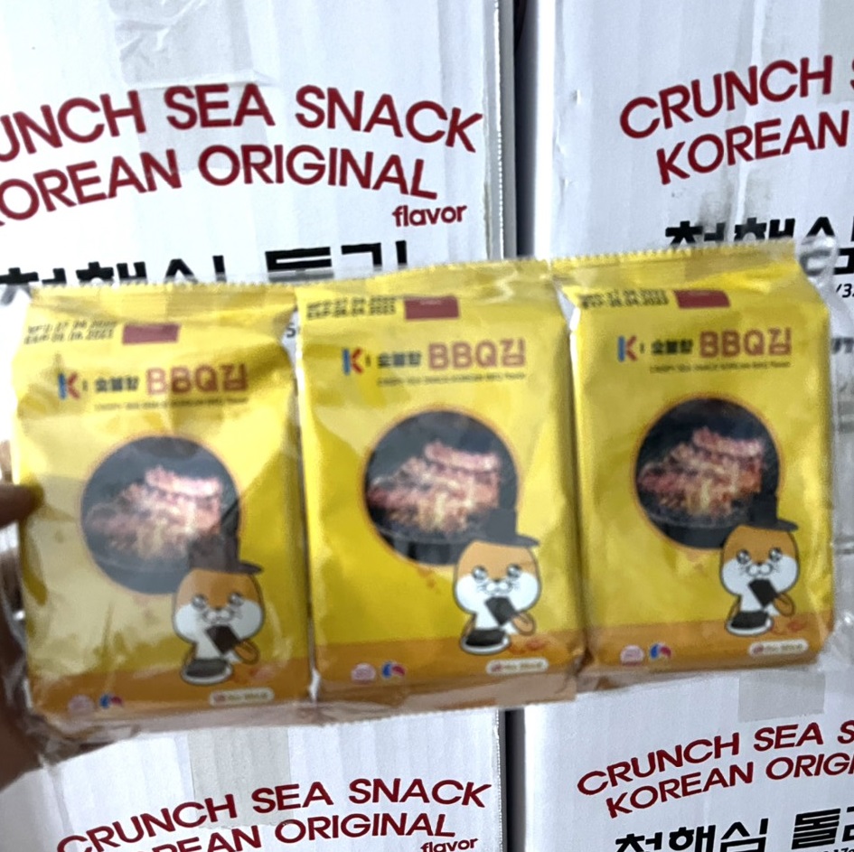 Snack Rông Biển Vị BBQ chuẩn Hàn Quốc ( 5Gram )