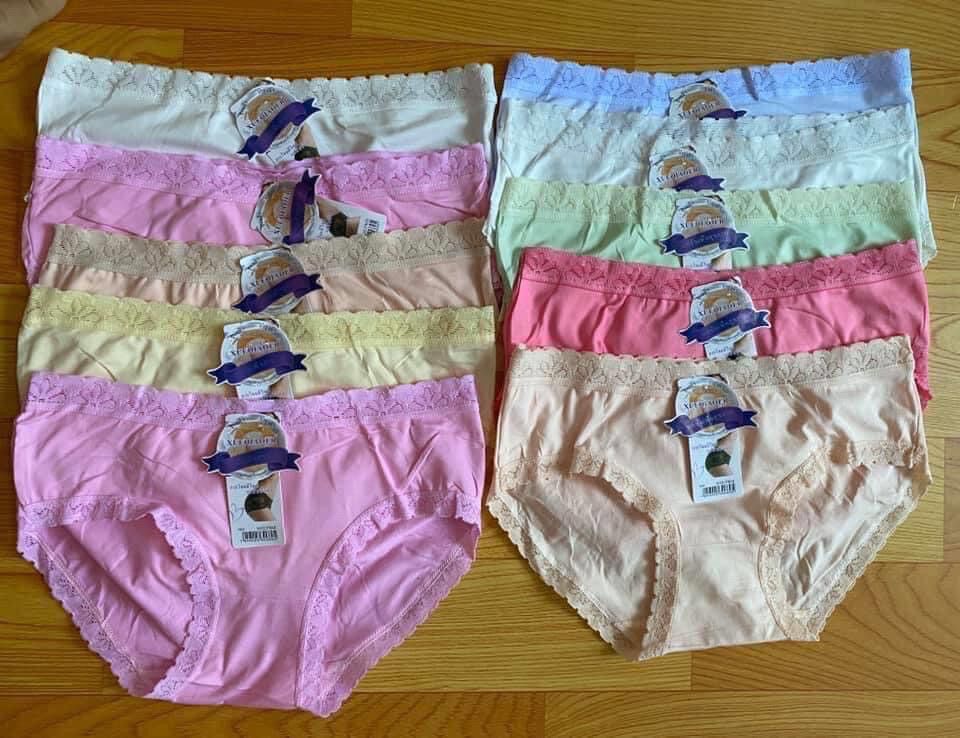 [HCM]combo 10 quần cotton Thái chíp nữ