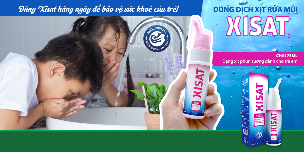 Nước Biển Sâu Xịt Mũi Xisat (Chai 75ml)