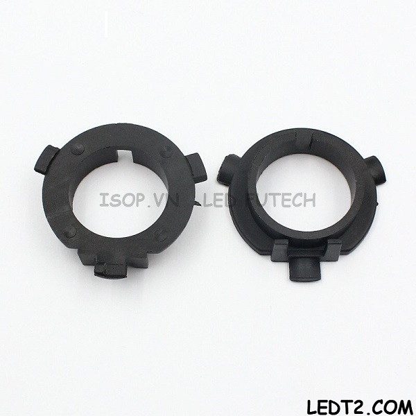 [LEDT2 ISOP] Chân cài, chân phụ, adapter cho đèn LED chân H7 [Số lượng: 1 cặp]