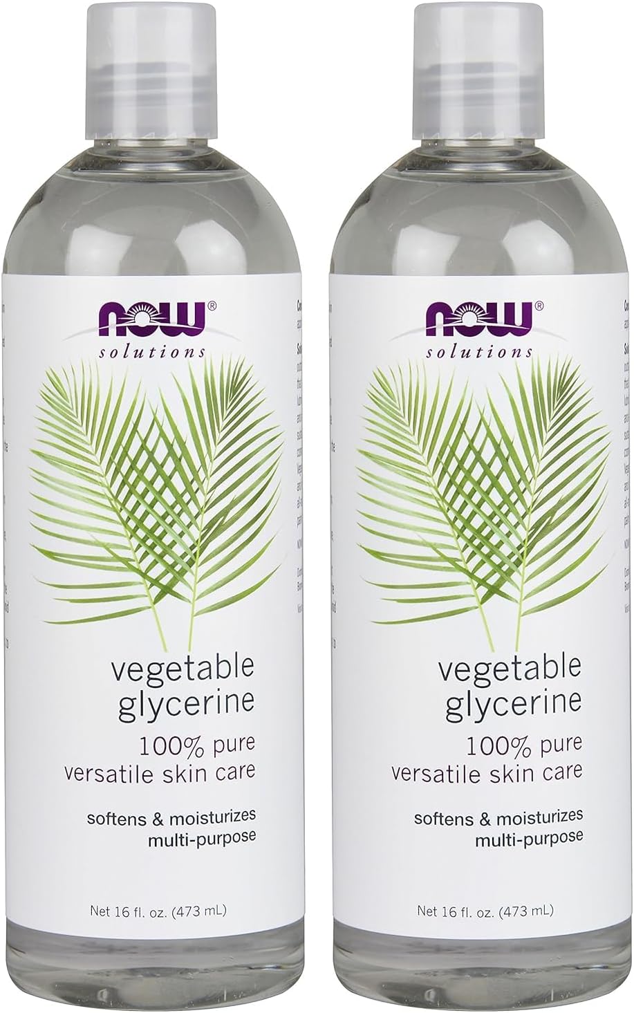 (có bill nhập) Chất Giữ Ẩm NOW Solutions Vegetable Glycerin 473ml