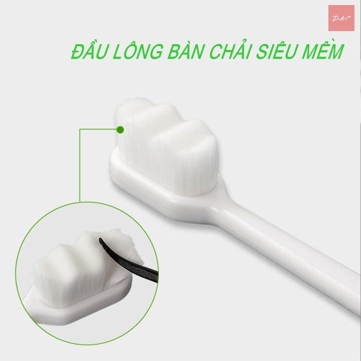 Bàn chải đánh răng lông siêu mềm, bảo vệ nướu